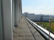 外部ベランダの様子