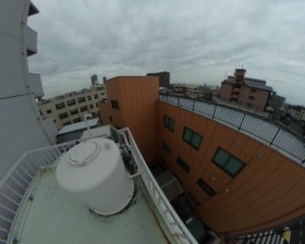 高架水槽の様子