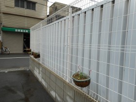 取替完了の様子